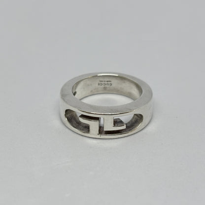 GUCCI GUCCI Double G Ring, Silver 925, 6.3g