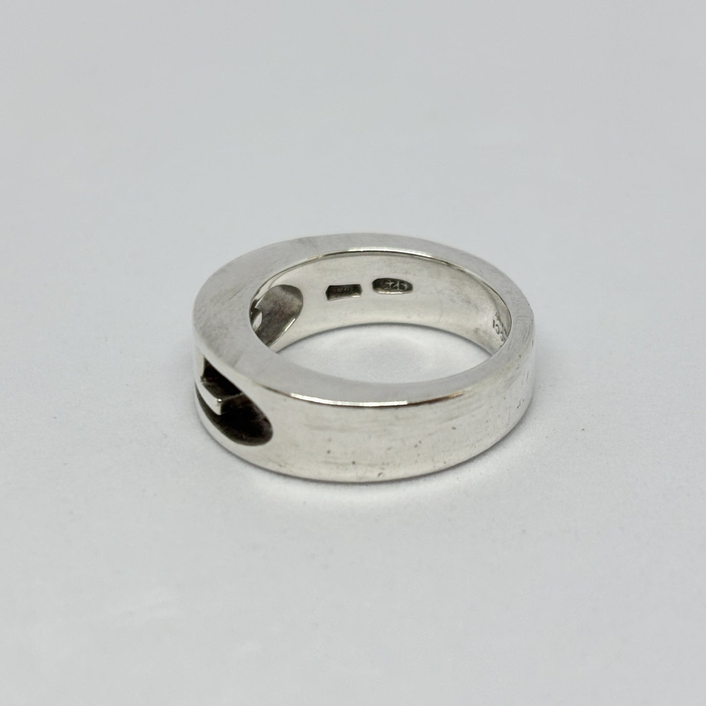 GUCCI GUCCI Double G Ring, Silver 925, 6.3g