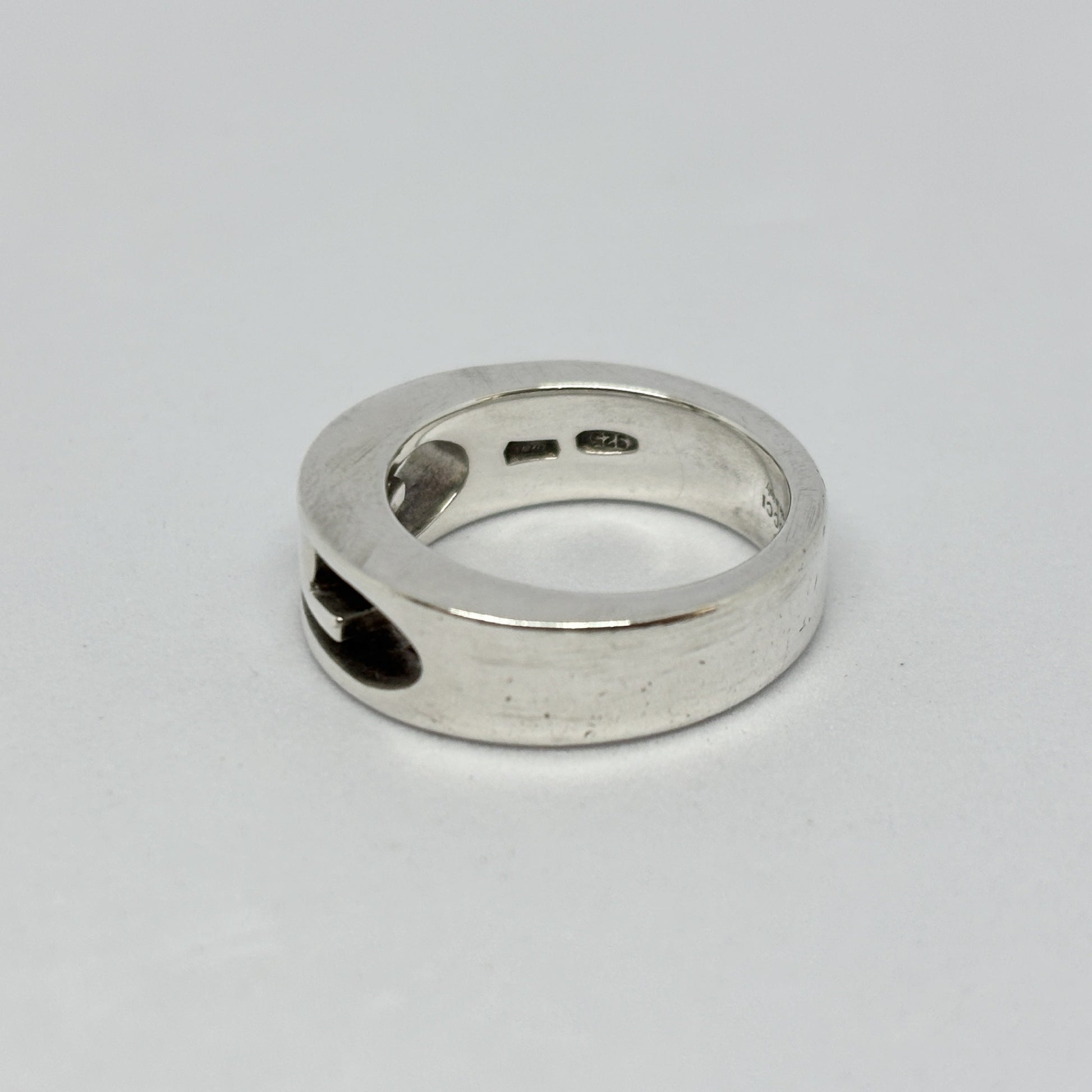GUCCI GUCCI Double G Ring, Silver 925, 6.3g