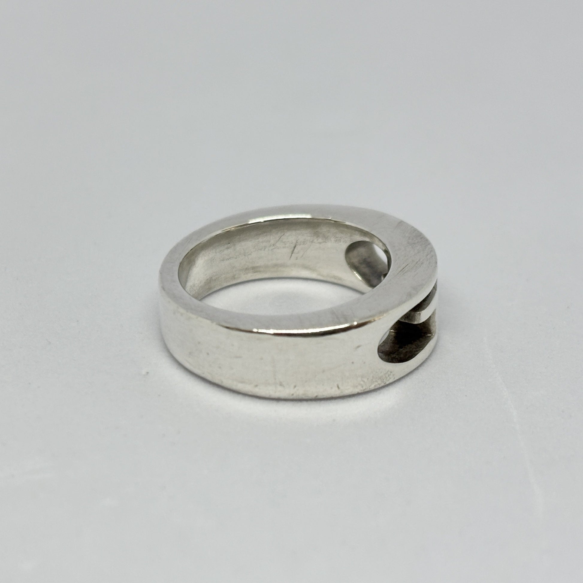GUCCI GUCCI Double G Ring, Silver 925, 6.3g