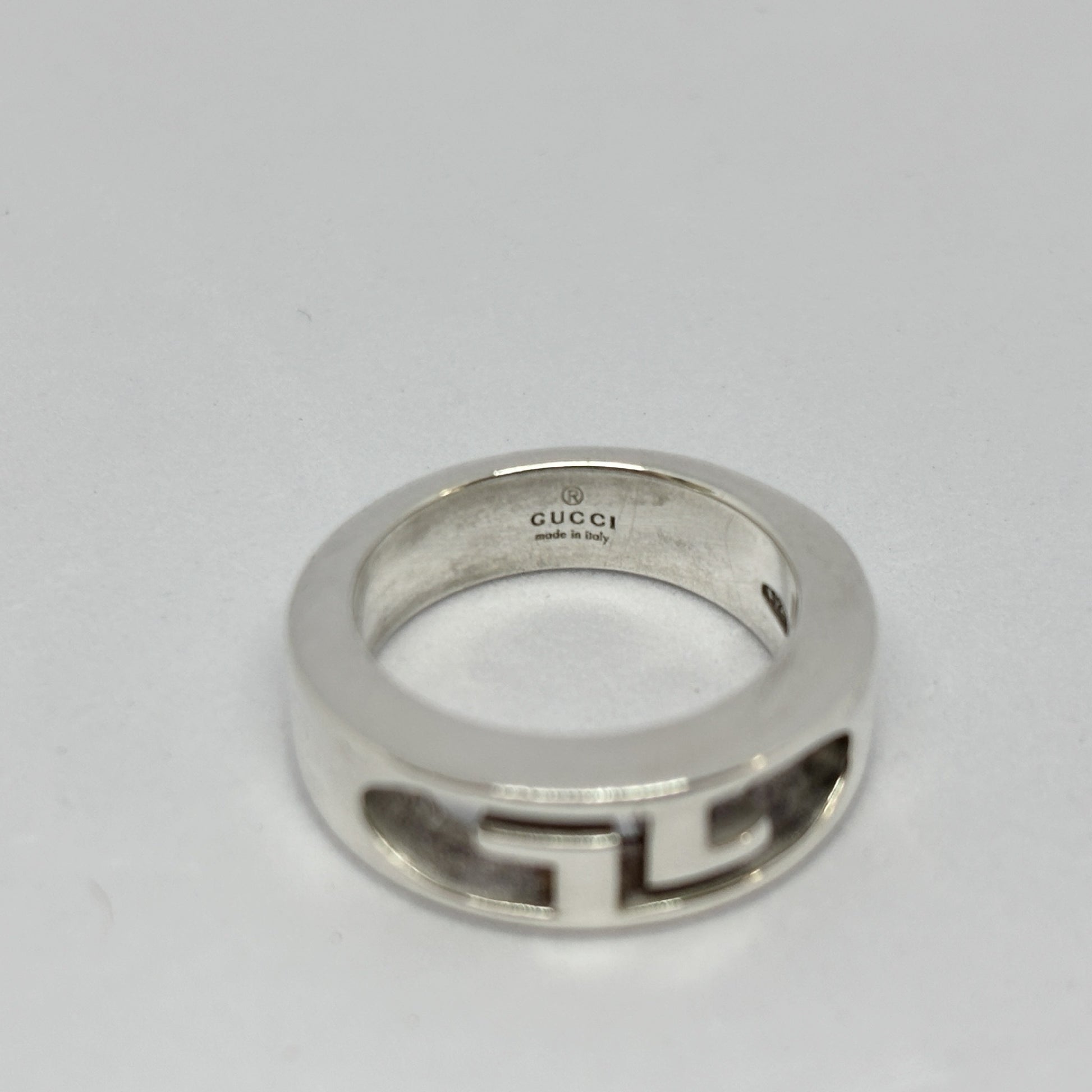 GUCCI GUCCI Double G Ring, Silver 925, 6.3g