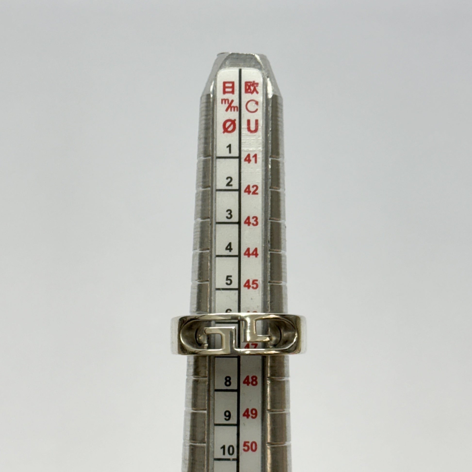 GUCCI GUCCI Double G Ring, Silver 925, 6.3g