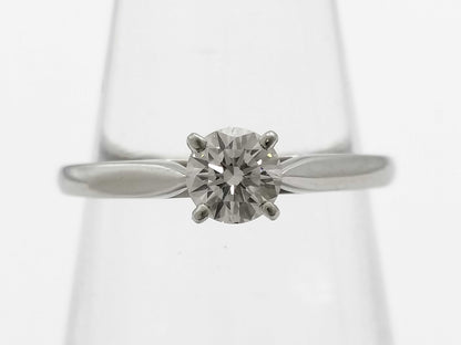 Cartier Solitaire #45 D0.29ct Pt950 2.0g Ring 