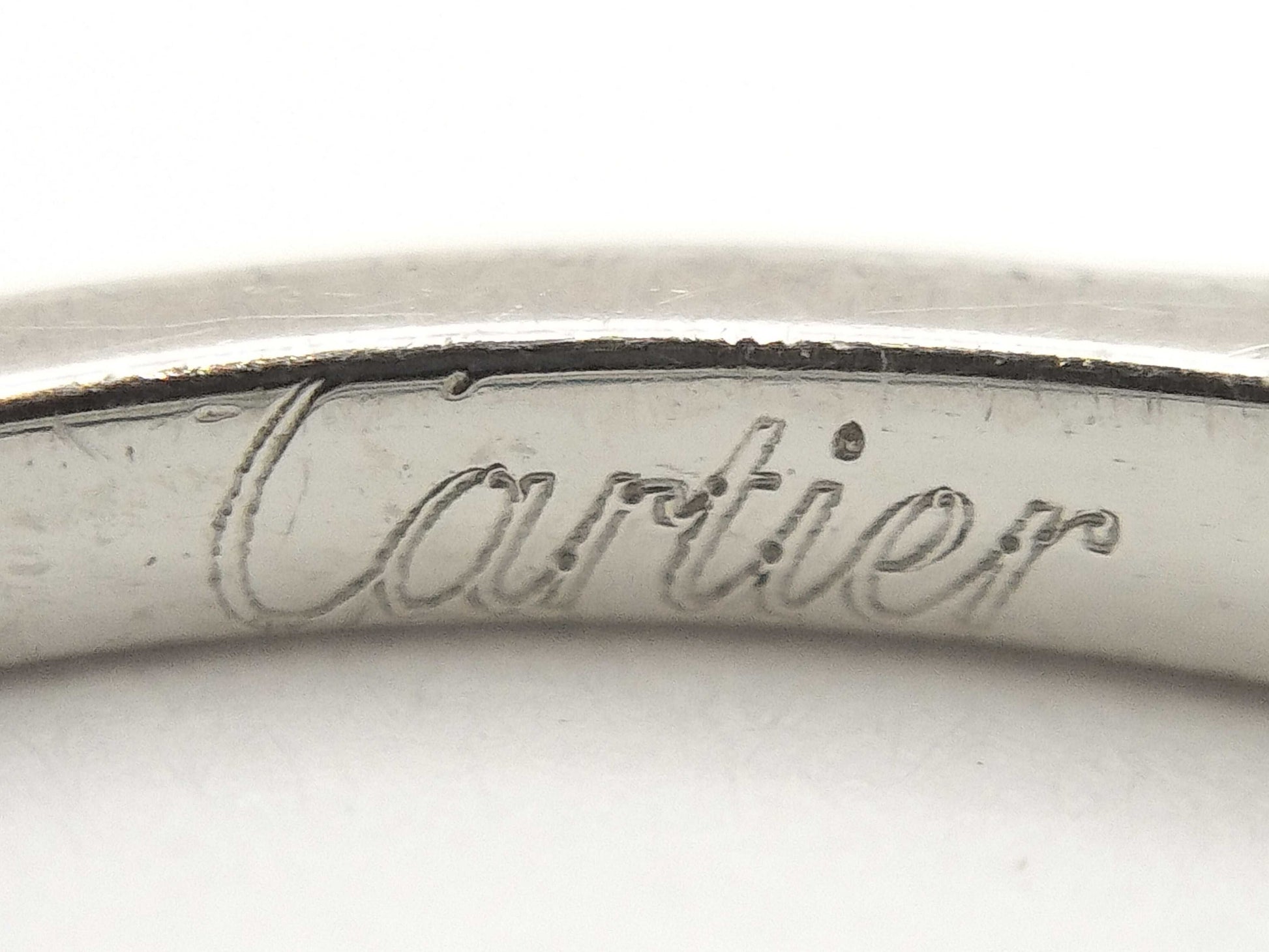 Cartier Solitaire #45 D0.29ct Pt950 2.0g Ring 