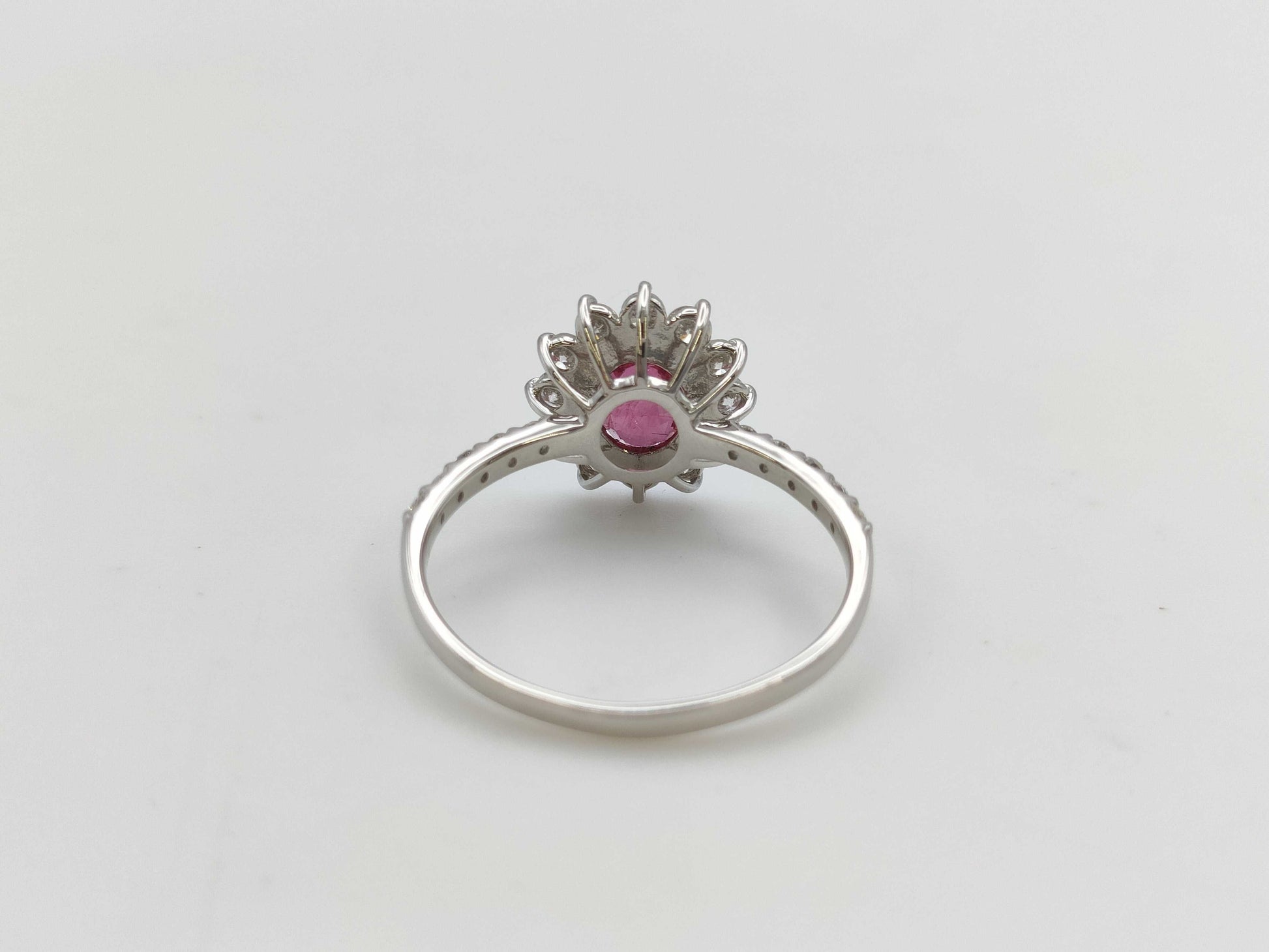 R1.10ct D0.67ct PT900 2.7g Ring 