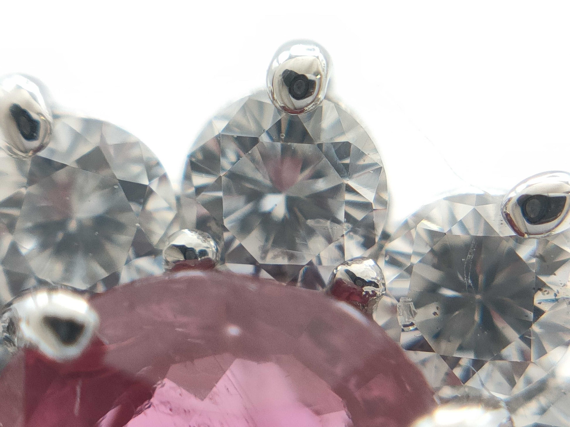 R1.10ct D0.67ct PT900 2.7g Ring 
