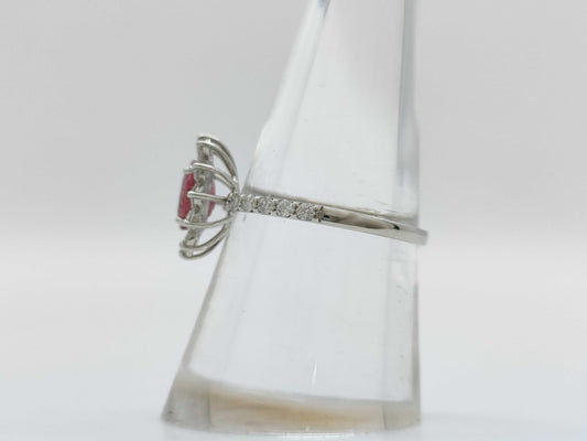 R1.10ct D0.67ct PT900 2.7g Ring 