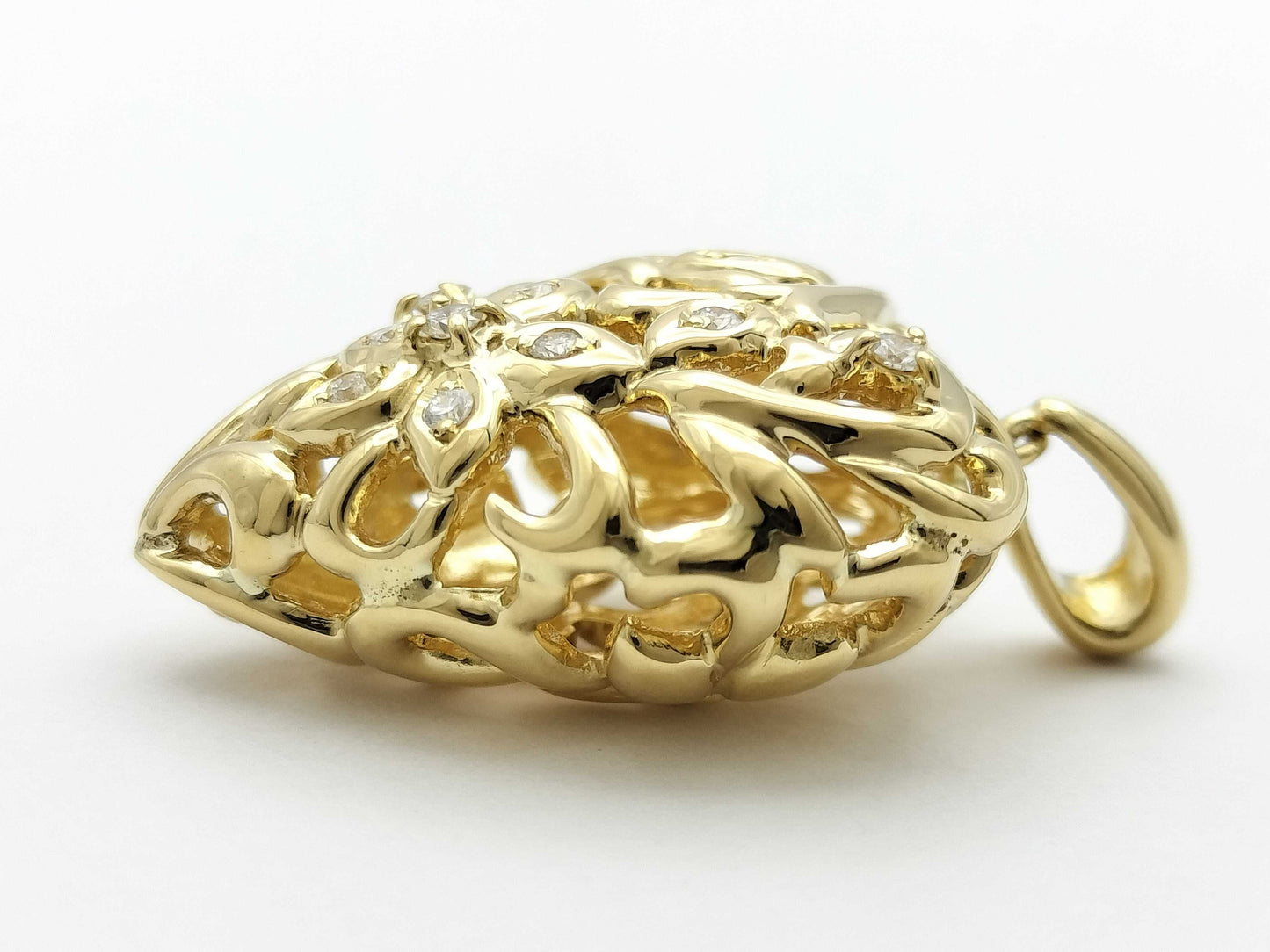 TASAKI D0.09ct K18 6.3g Pendant Top 