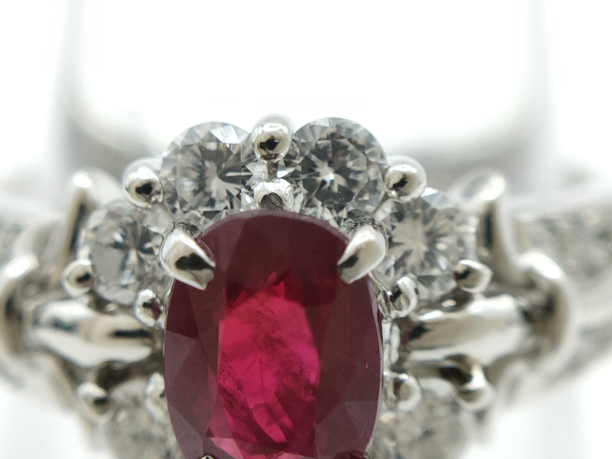 R1.045ct D0.63ct PT900 9.2g Ring 