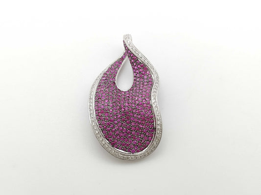 R3.70ct D0.75ct K18 11.7g Pendant Top 