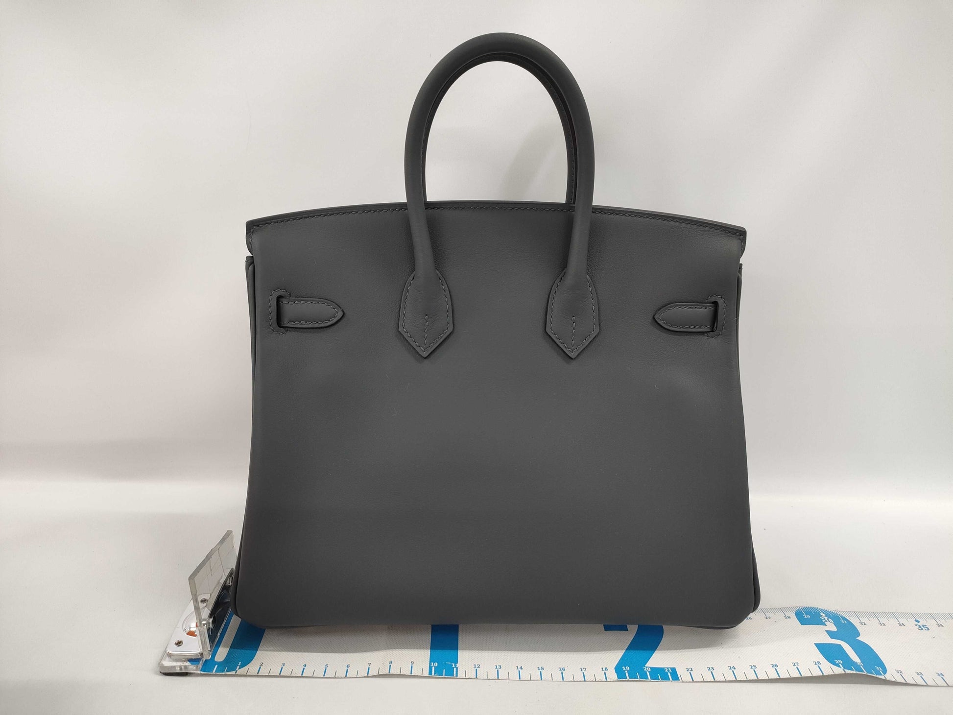 HERMES Birkin 25 in Swift Leather, Grimisty, Champagne Gold Hardware, K Stamped Handbag