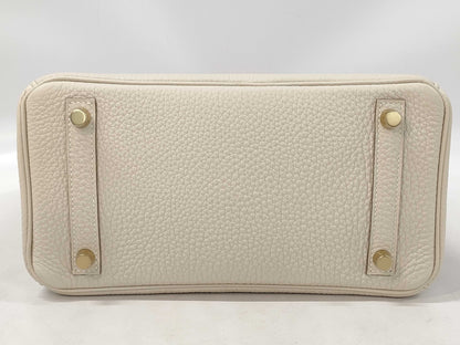 HERMES Birkin 25 Togo Crepe GP B Stamp Handbag