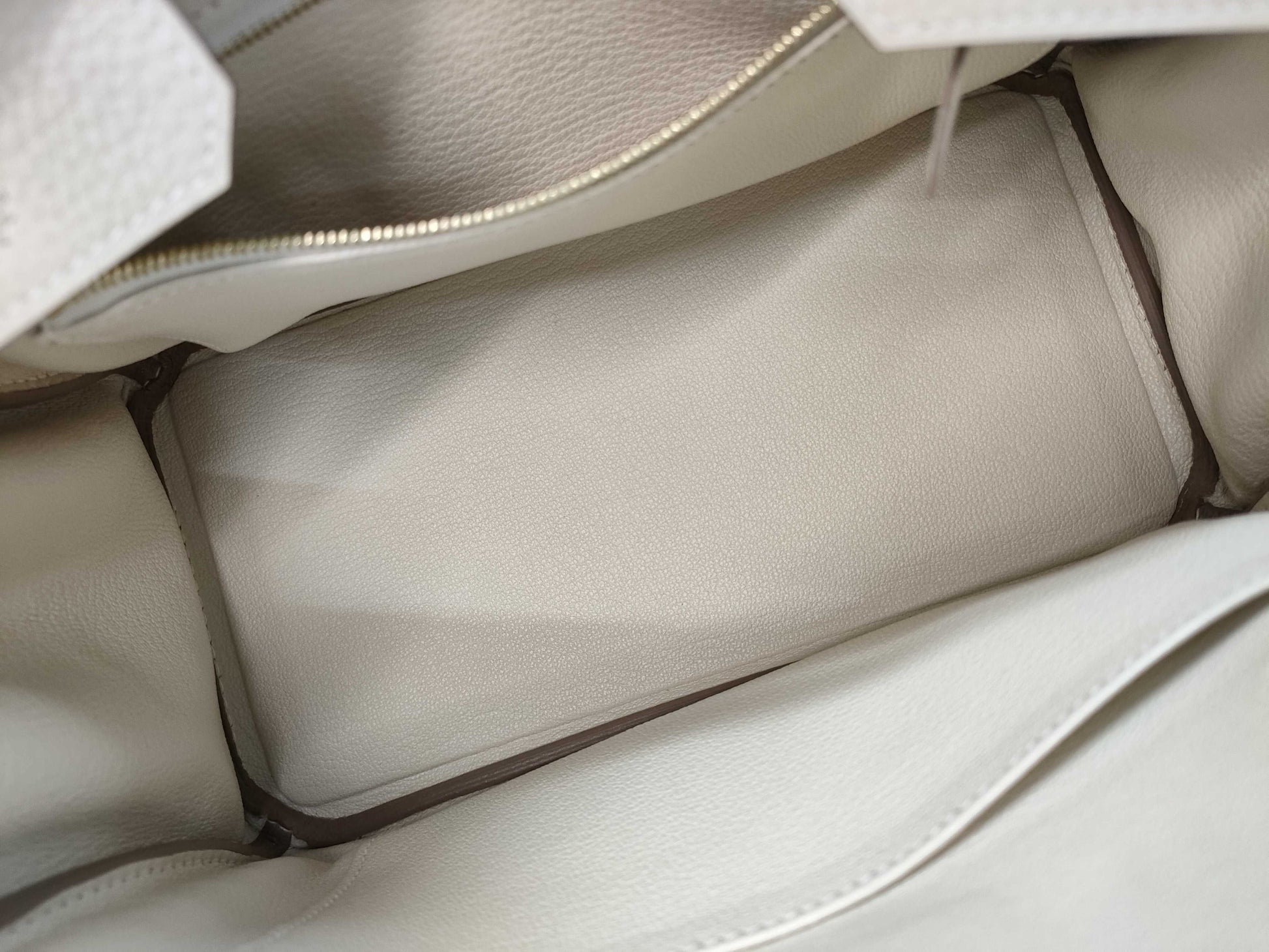 HERMES Birkin 25 Togo Crepe GP B Stamp Handbag