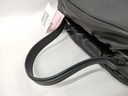 HERMES de Paris Epsom Black Stainless Steel Handbag with J Stamp