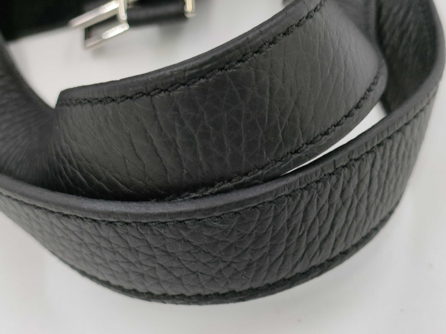 HERMES Picotin Lock PM Taurillon Clemence Black Stainless Steel Handbag with W Stamp