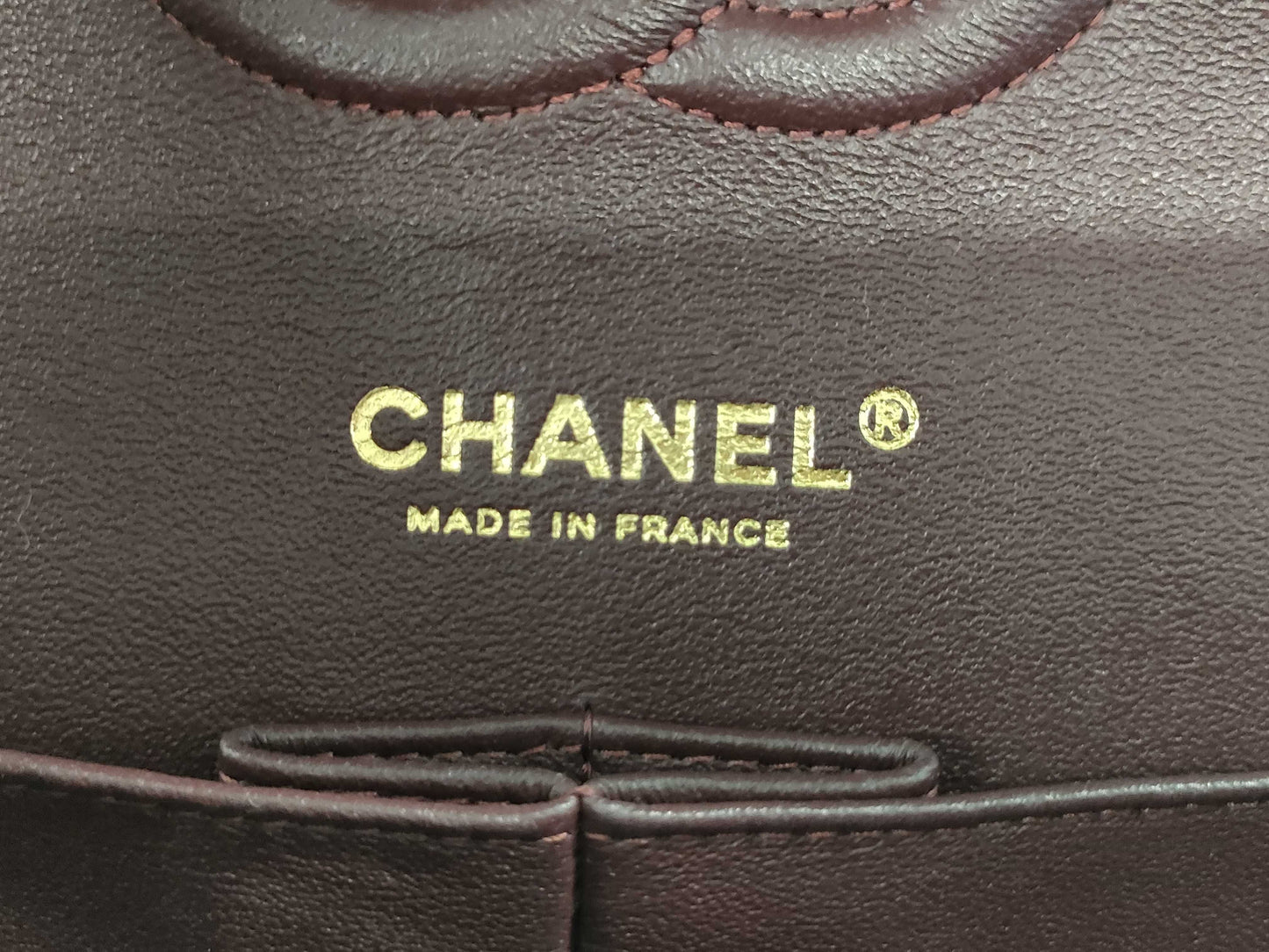 CHANEL Double Flap Caviar Black GP Shoulder Bag