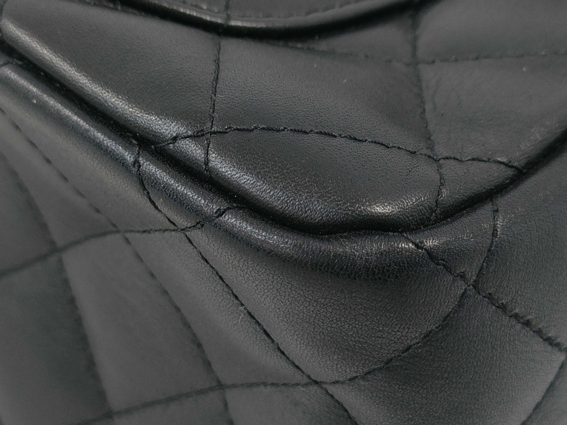 CHANEL Cambon Line Bowling Bag Mini Calfskin Black SS Handbag