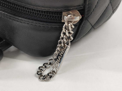 CHANEL Cambon Line Bowling Bag Mini Calfskin Black SS Handbag