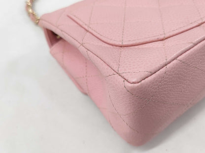CHANEL Minimato Caviar Pink GP Shoulder Bag