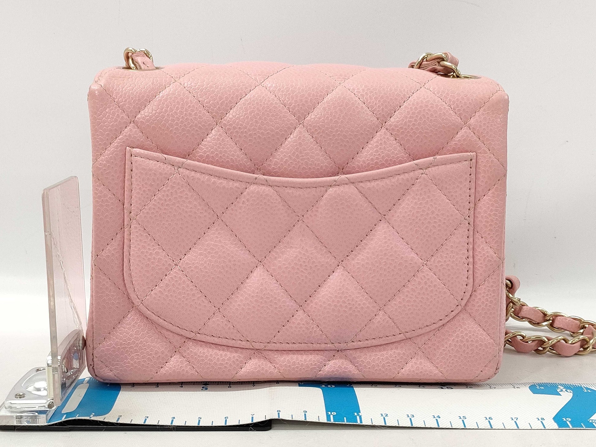 CHANEL Minimato Caviar Pink GP Shoulder Bag