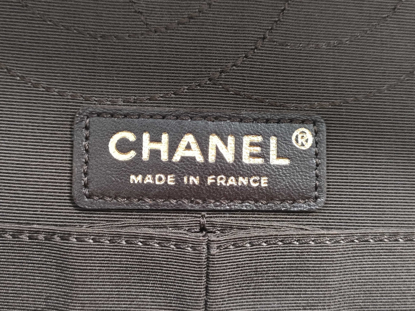 CHANEL 2.55 Chain Shoulder Canvas Multicolor GP Shoulder Bag