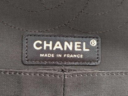 CHANEL 2.55 Chain Shoulder Canvas Multicolor GP Shoulder Bag