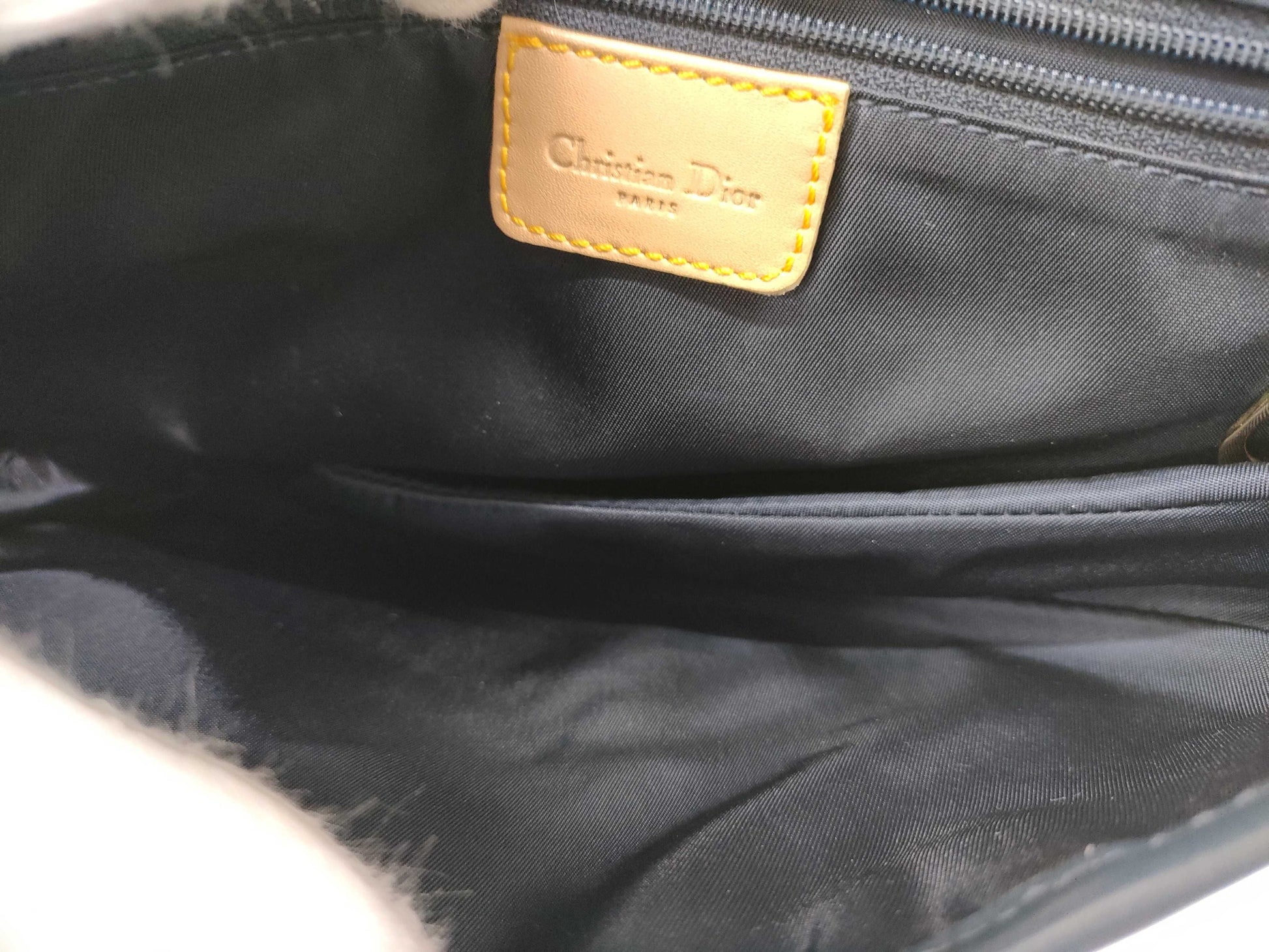 Dior Saddle Bag Denim GP Handbag