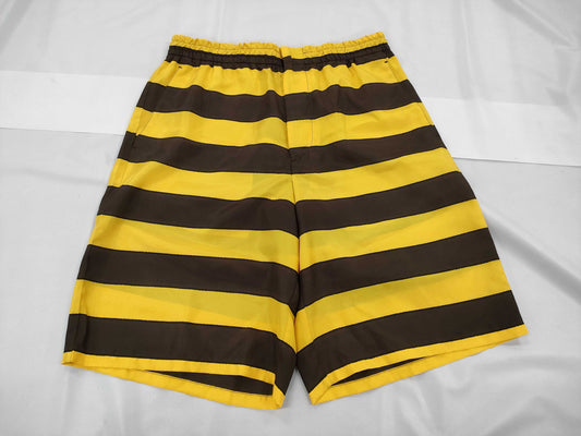 PRADA Prada Shorts Yellow Brown S Pants