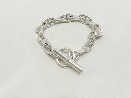 HERMES Chaine d'Ancre PM 16-Link Bracelet in Silver