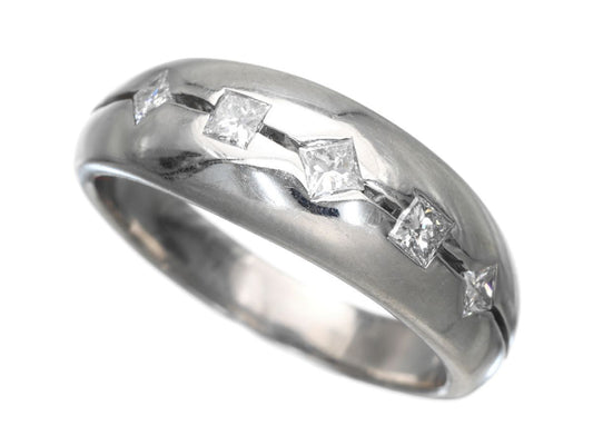 D0.50ct Pt900 10.5g Ring 