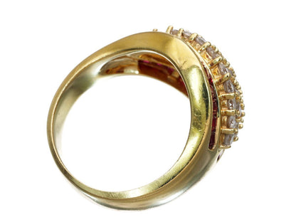 R1.17ct D1.33ct K18 9.8g Ring 