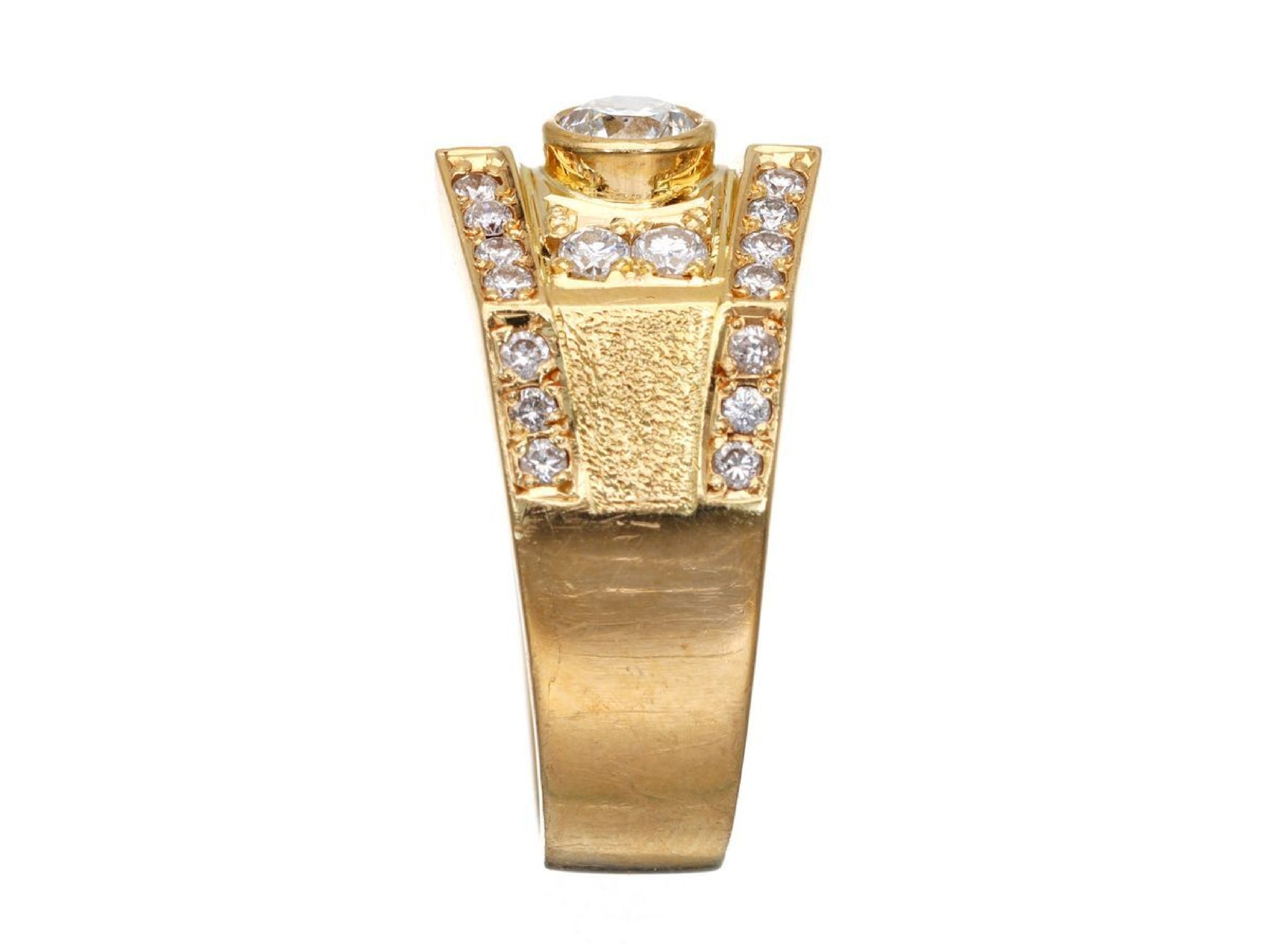 D0.305/0.45ct K18 10.4g Ring 