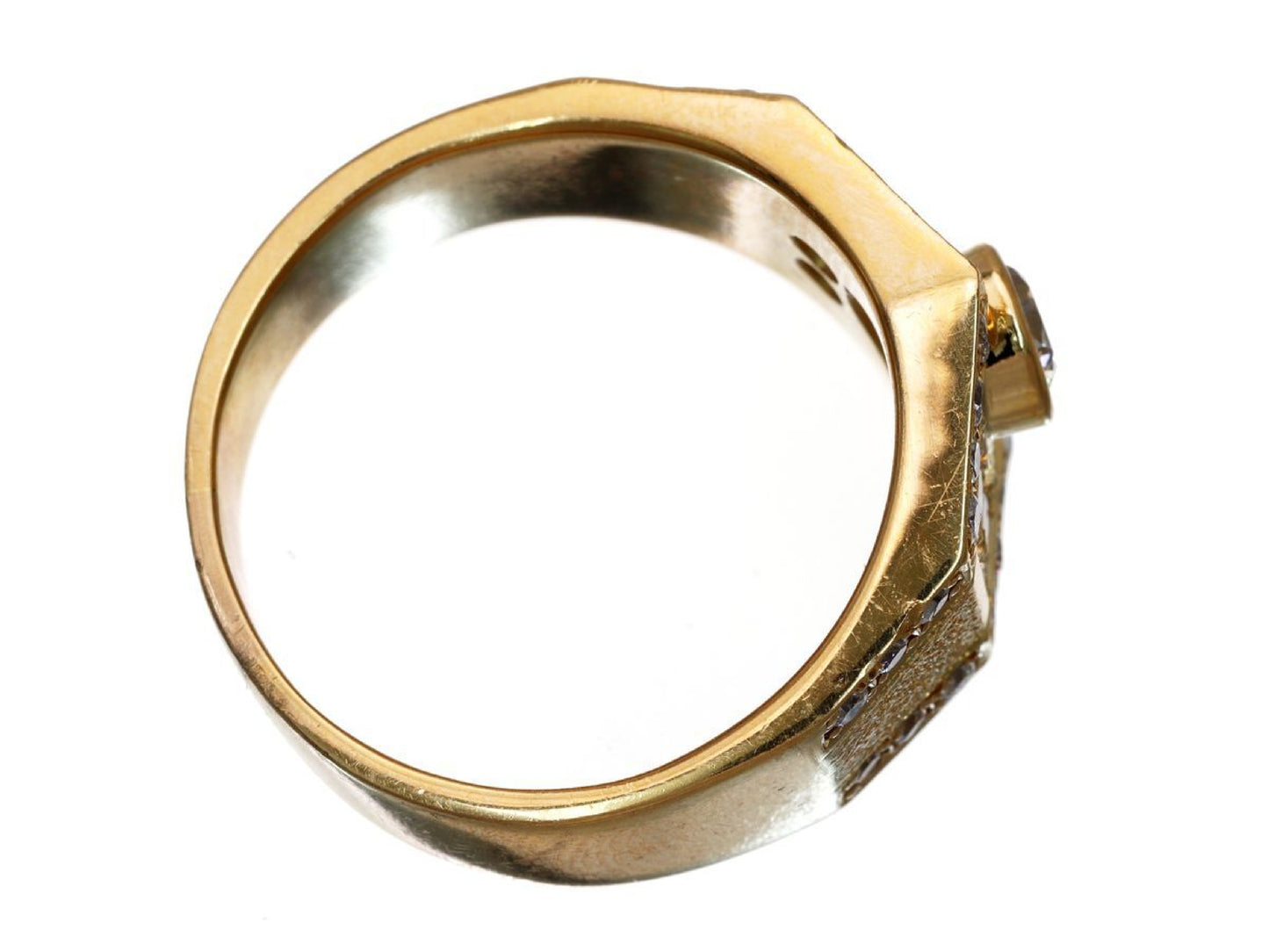 D0.305/0.45ct K18 10.4g Ring 