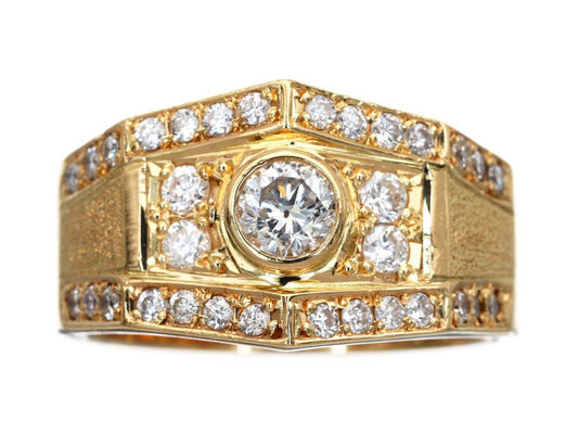 D0.305/0.45ct K18 10.4g Ring 