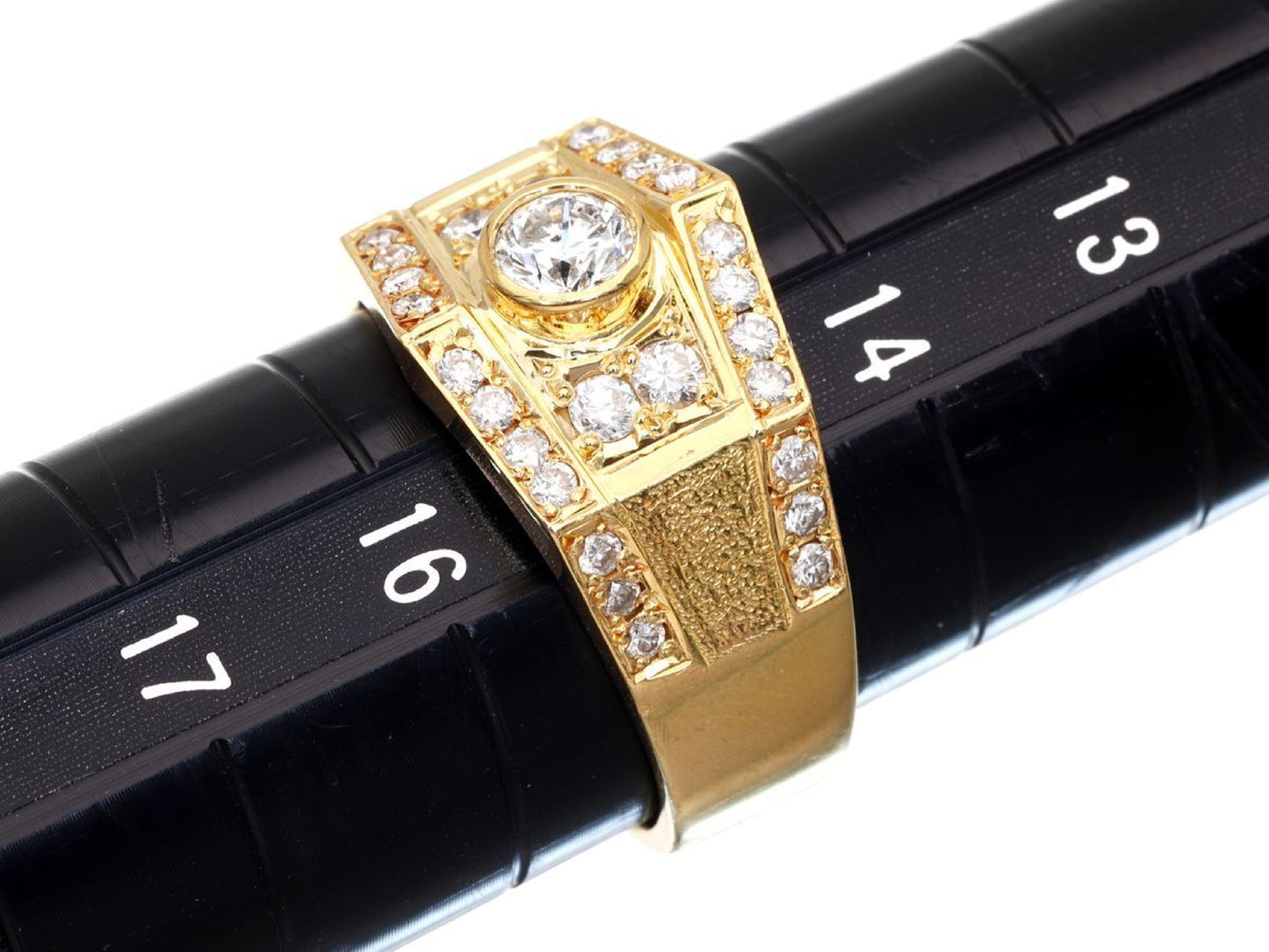 D0.305/0.45ct K18 10.4g Ring 