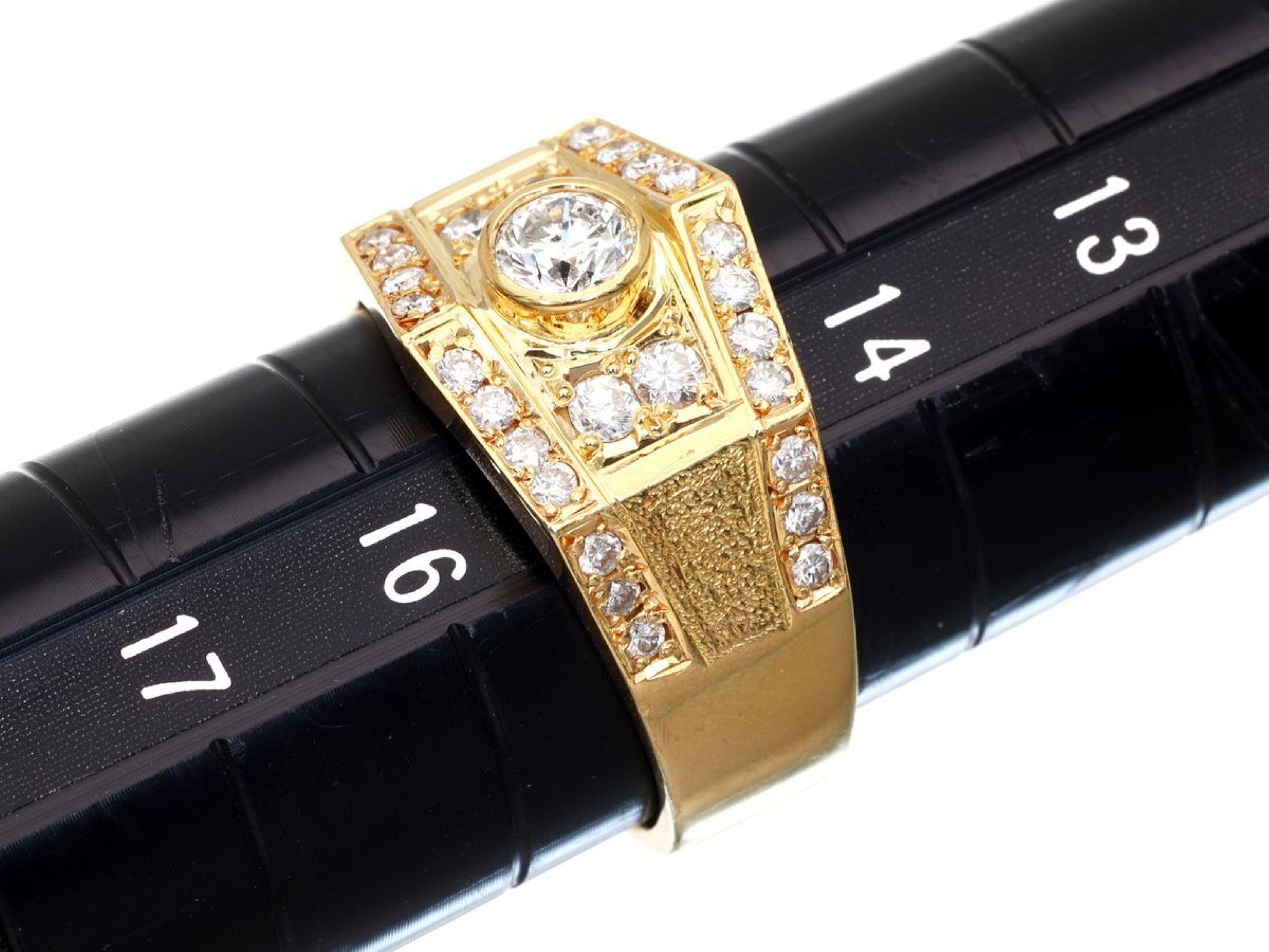 D0.305/0.45ct K18 10.4g Ring 
