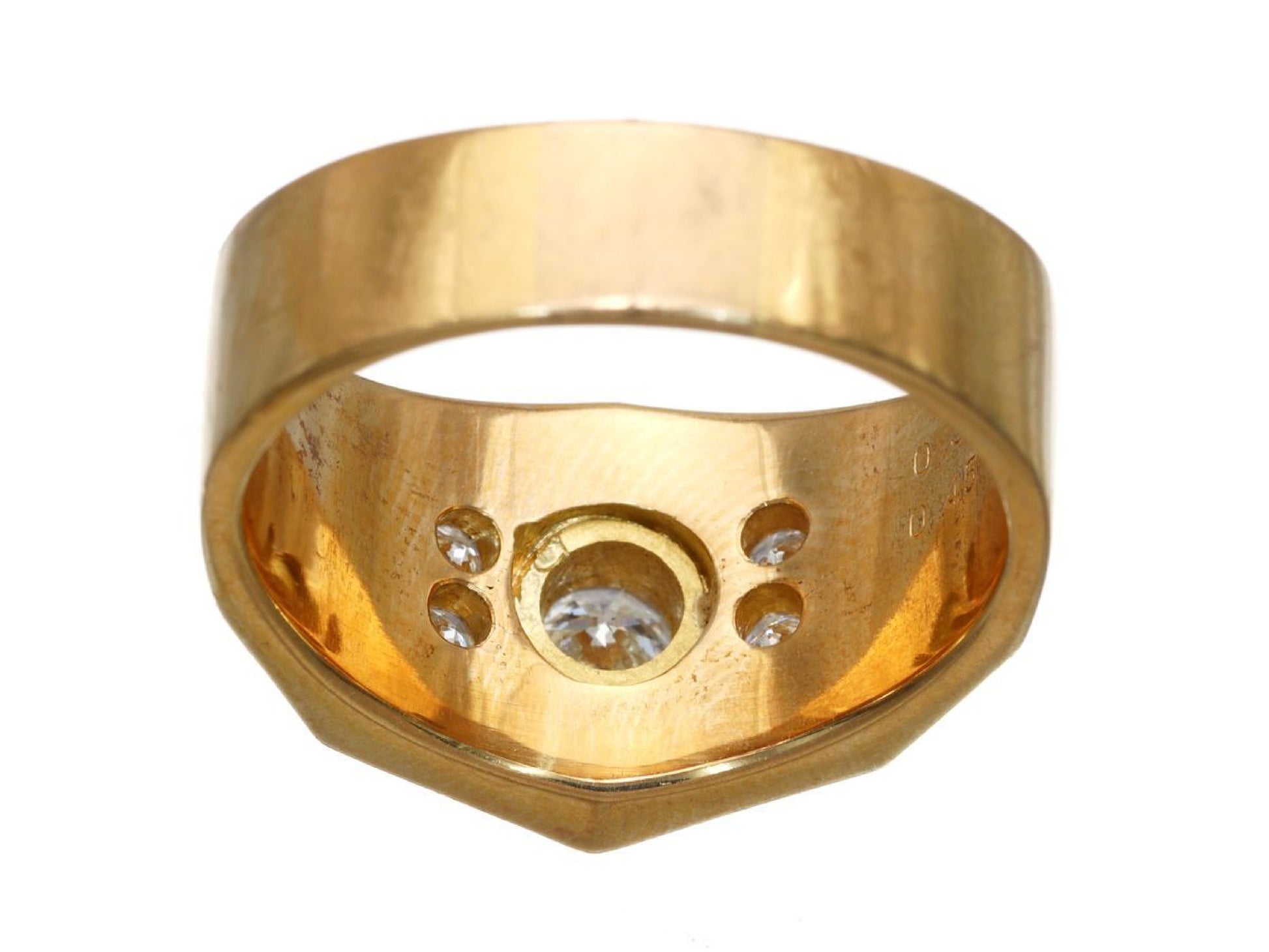 D0.305/0.45ct K18 10.4g Ring 