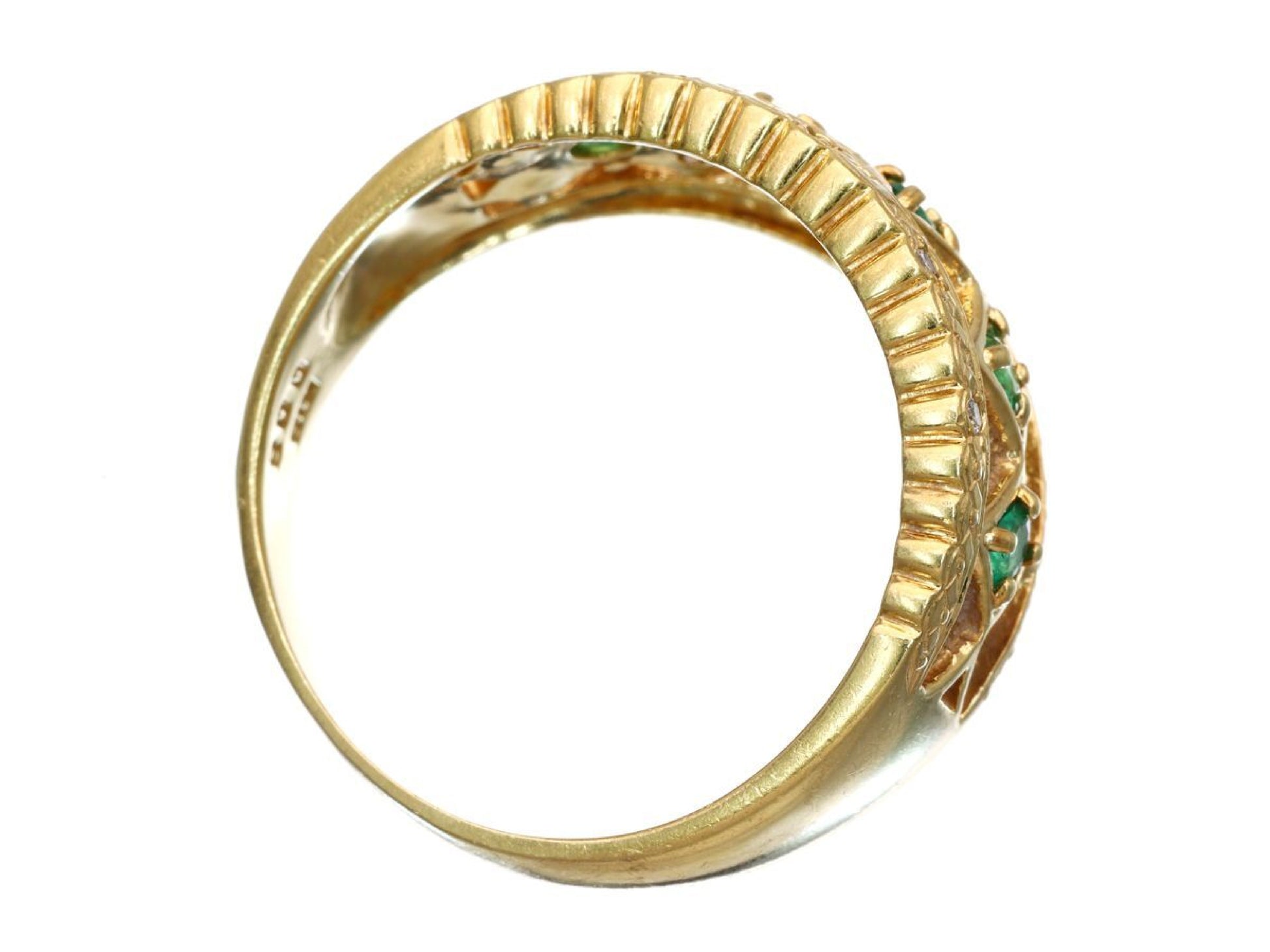 E0.40ct D0.08ct K18 5.8g Ring 