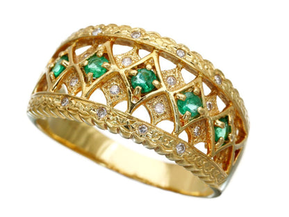 E0.40ct D0.08ct K18 5.8g Ring 