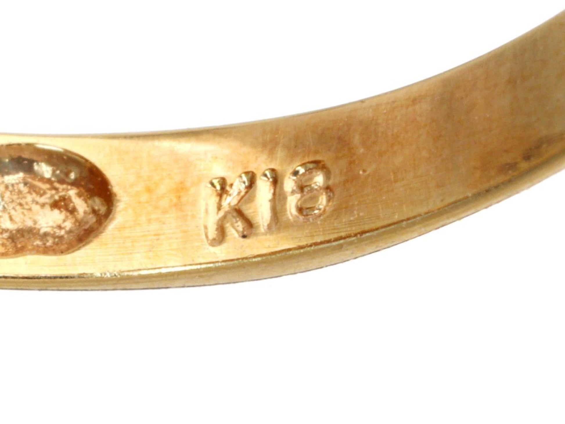 R0.15ct D0.01ct K18 2.2g Ring 