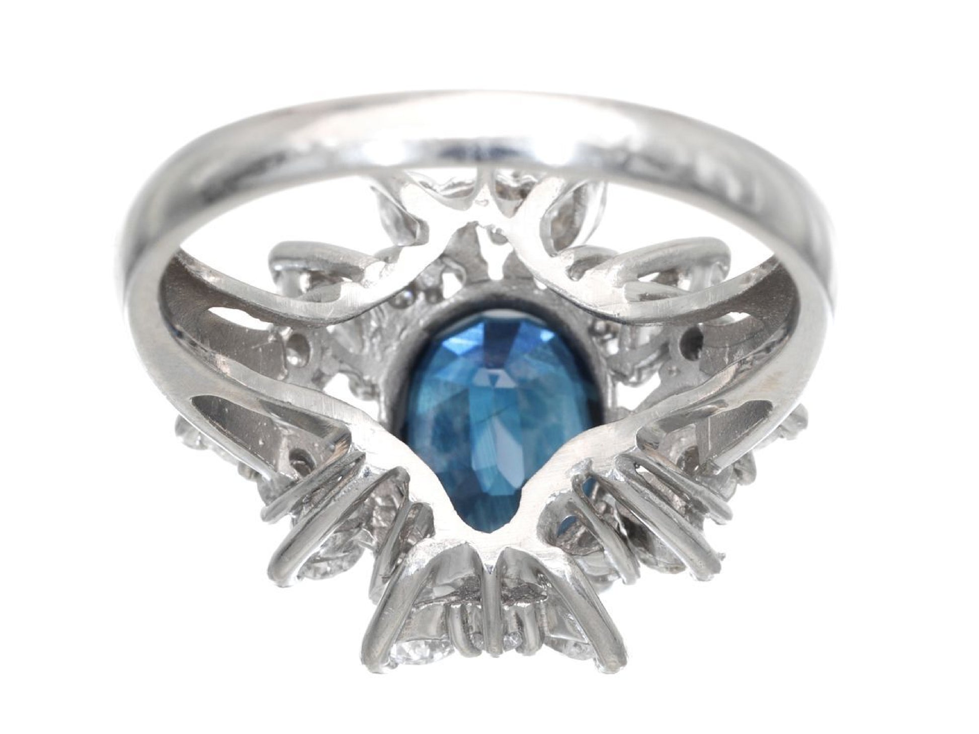 S1.88ct D0.85ct PT850 6.0g Ring 