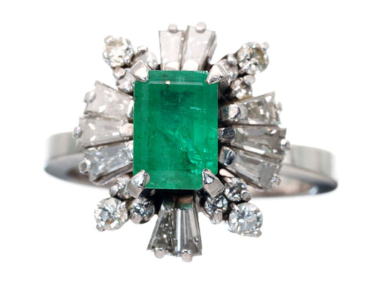 E1.34ct D1.09ct Pm850 7.9g Ring 
