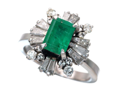 E1.34ct D1.09ct Pm850 7.9g Ring 