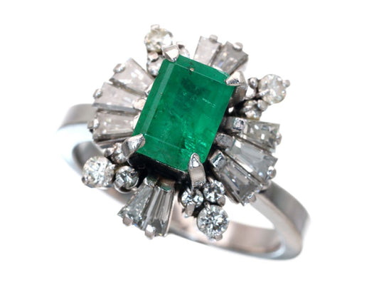E1.34ct D1.09ct Pm850 7.9g Ring 
