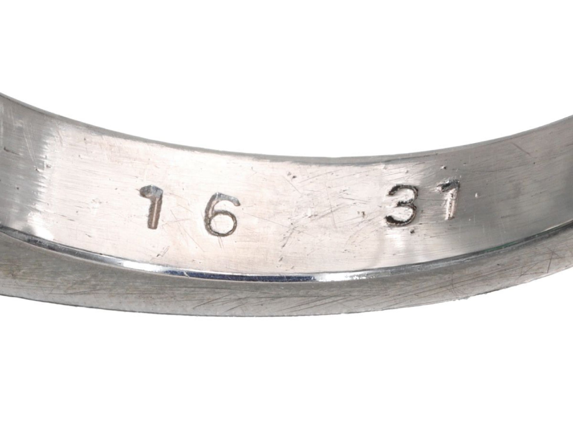 E0.16ct D0.31ct Pt900 4.6g Ring 