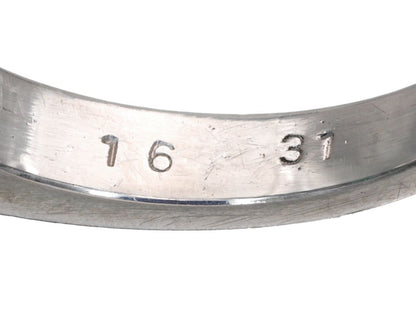 E0.16ct D0.31ct Pt900 4.6g Ring 