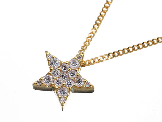 D0.32ct K18 3.7g Necklace 