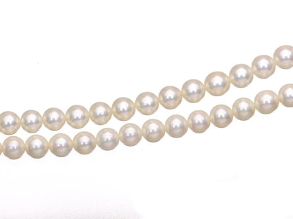 TASAKI Akoya Pearl Necklace, Diameter 5.6-5.9mm, Sterling Silver, 52.2g 