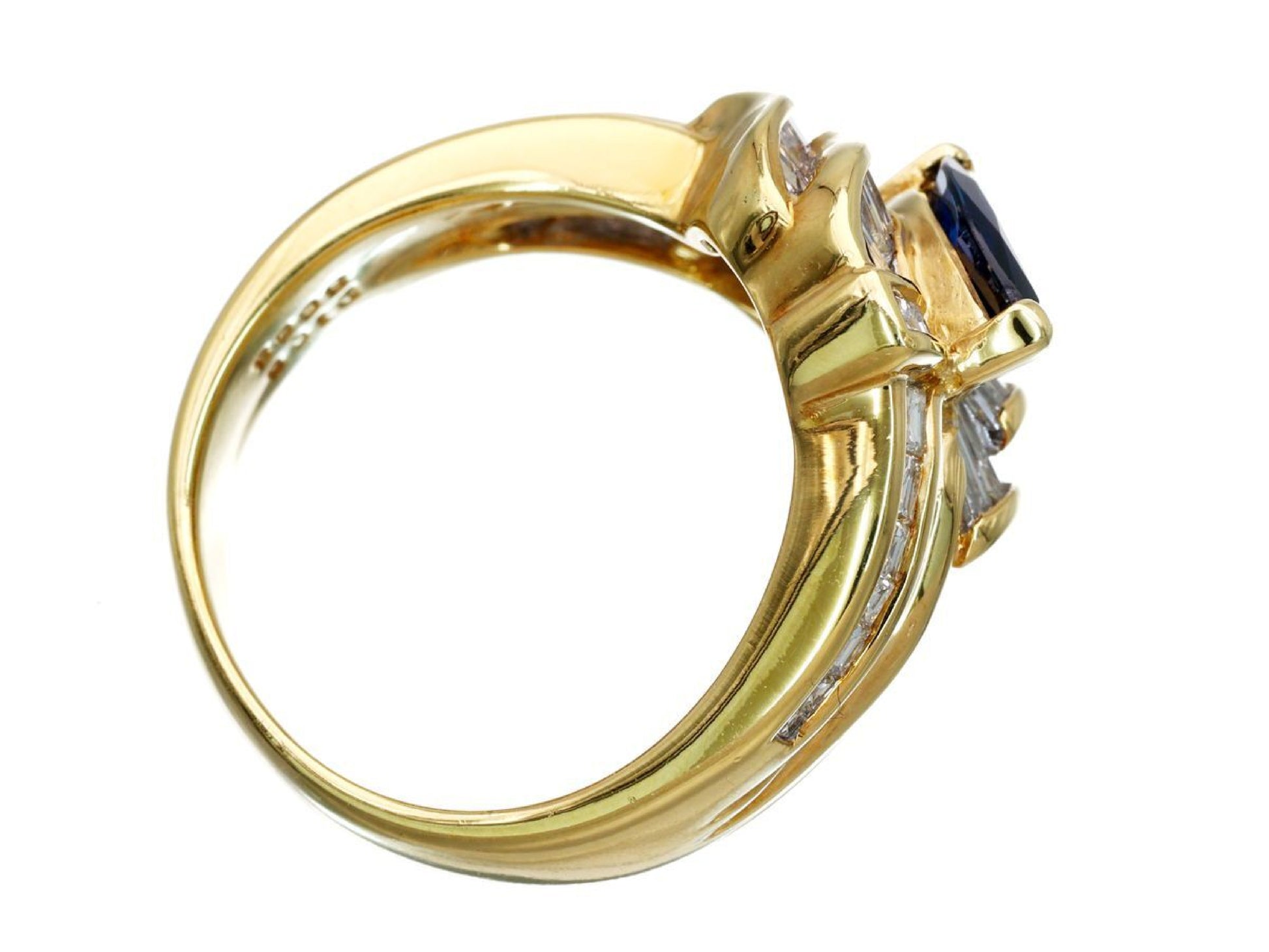 S0.68ct D1.06ct K18 8.5g Ring 