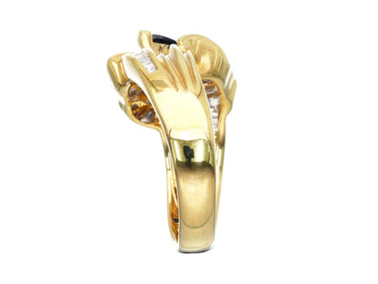 S0.68ct D1.06ct K18 8.5g Ring 